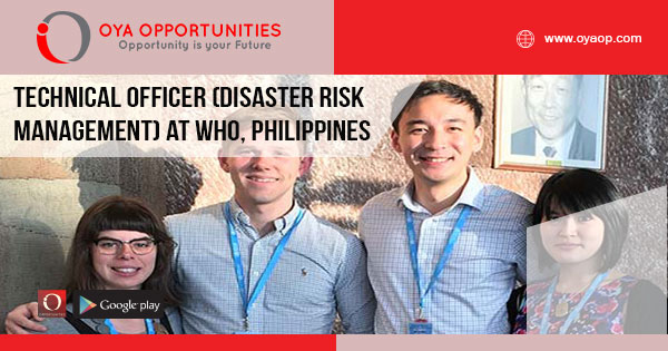 Jobs at WHO in Manila, Philippines