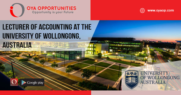 Lecturer of Accounting at the University of Wollongong, Australia