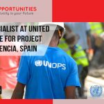 UN Jobs in Spain. Training Specialist at UNOPS (United Nations Office for Project Services).