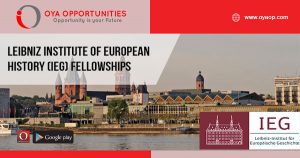 Leibniz Institute of European History(IEG) Fellowships