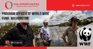 Program Officer Jobs at World Wide Fund, Washington