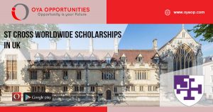 St Cross Worldwide Scholarships in UK