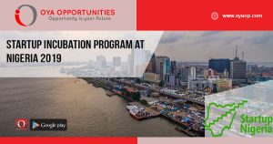 Startup Incubation Program at Nigeria 2019