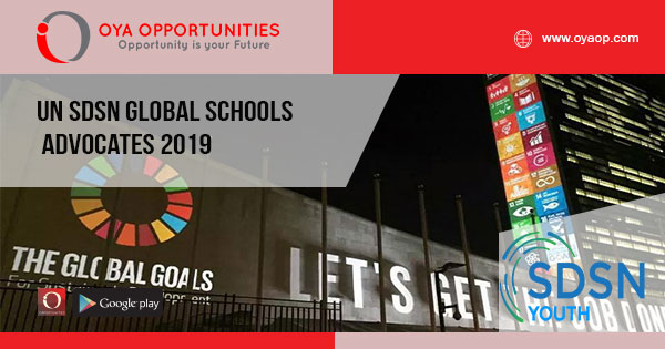 UN SDSN Global Schools Advocates 2019