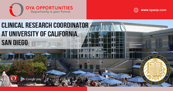 Clinical Research Coordinator at University of California, San Diego
