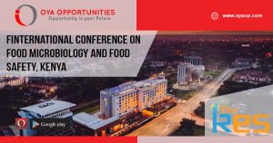 International Conference on Food Microbiology and Food Safety, Kenya