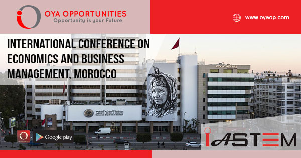 International Conference on Economics and Business Management, Morocco