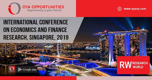 International Conference on Economics and Finance Research, Singapore