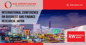 International Conference on Business and Finance Research, Japan