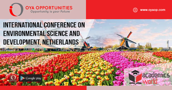 International Conference on Environmental Science and Development, Netherlands
