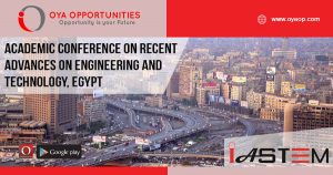 Academic Conference on Recent Advances on Engineering and Technology, Egypt