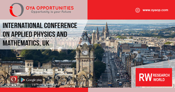International Academic Conference on Applied Physics and Mathematics, UK