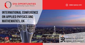 International Conference on Applied Physics and Mathematics, UK