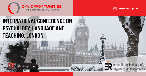 International Conference on Psychology, Language and Teaching, London