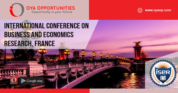 International Conference on Business and Economics Research, France
