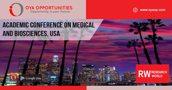 Academic Conference on Medical and Biosciences, USA