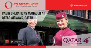 Cabin Operations Manager at Qatar Airways, Qatar