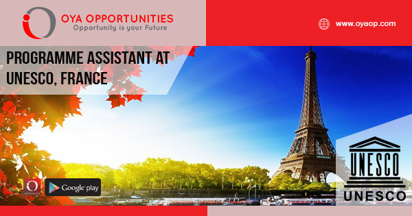 Programme Assistant at UNESCO, France