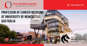 Professor of Cancer Medicine at University of Newcastle, Australia