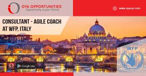 Consultant - Agile Coach at WFP, Italy