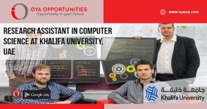 Research Assistant in Computer Science at Khalifa University, UAE