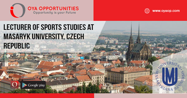 Lecturer of Sports Studies at Masaryk University, Czech Republic