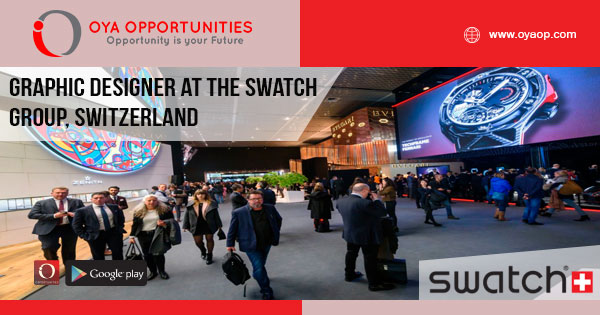 Graphic Designer at The Swatch Group, Switzerland
