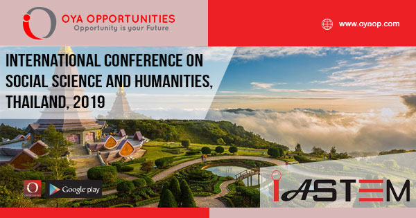 International Conference on Social Science and Humanities, Thailand