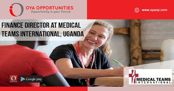 Finance Director at Medical Teams International, Uganda