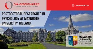 Postdoctoral jobs at Maynooth University