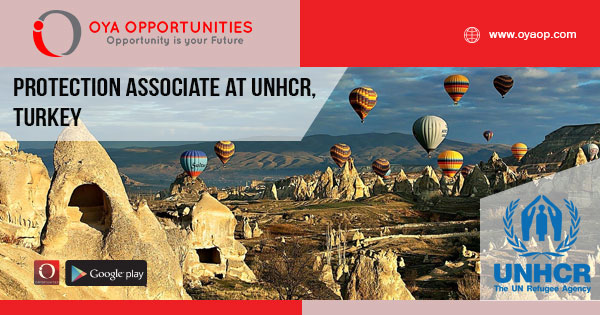 Protection Associate at UNHCR, Turkey