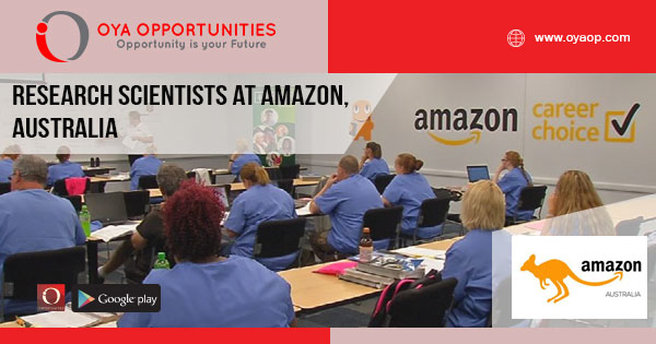 Research Scientists Jobs at Amazon, Australia