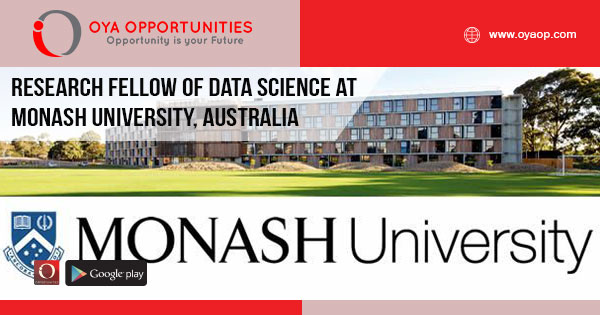 Research Fellow of Data Science at Monash University, Australia