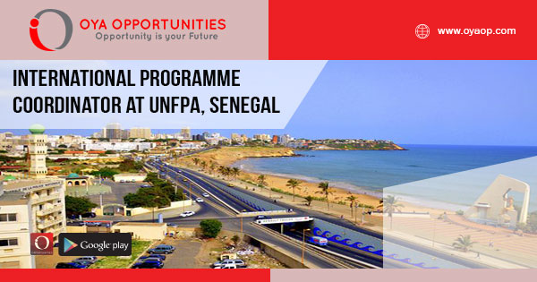 International Programme Coordinator at UNFPA, Senegal
