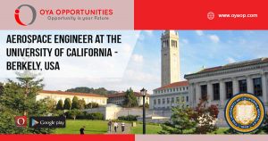 Aerospace Engineer at the University of California - Berkely, USA