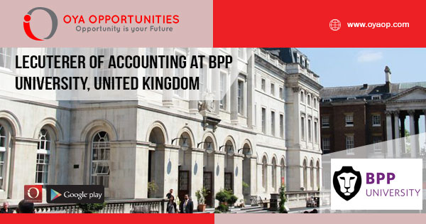 Lecuterer of Accounting at BPP University, United Kingdom