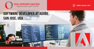 Software Developer Jobs at Adobe, San Jose, USA