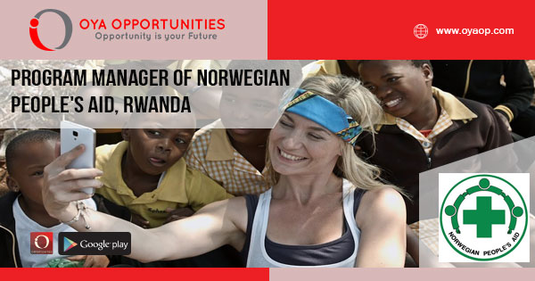 Jobs at Norwegian People's Aid, Rwanda