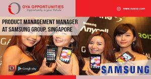 Jobs at Samsung Group in Singapore