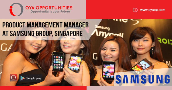 Jobs at Samsung Group in Singapore
