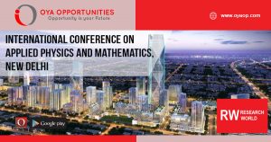 International Conference on Applied Physics and Mathematics, New Delhi, India