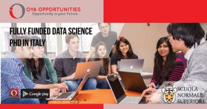 Fully Funded Data Science PhD in Italy