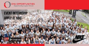 Event Internship | Apply at Nike