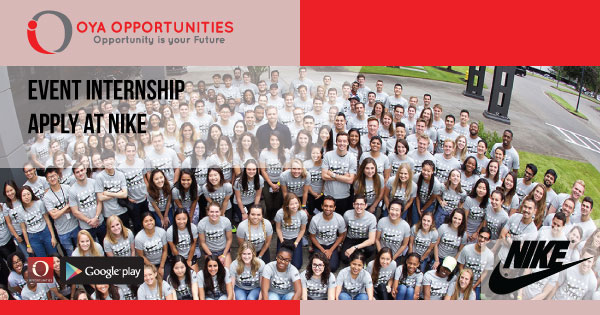 Event Internship | Apply at Nike