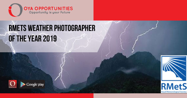 RMetS Weather Photographer of the Year 2019