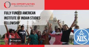 Fully Funded American Institute of Indian Studies Fellowship