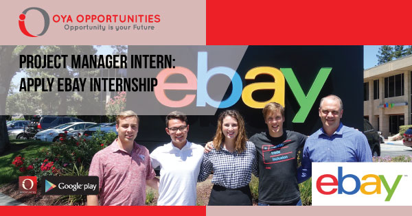 Project Manager Intern | Apply Ebay Internship
