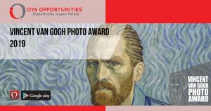 Vincent Van Gogh Photo Award 2019