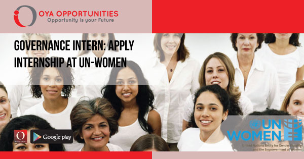 Governance Intern | Apply Internship at UN-Women