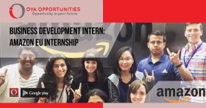Business Development Intern | Amazon EU Internship